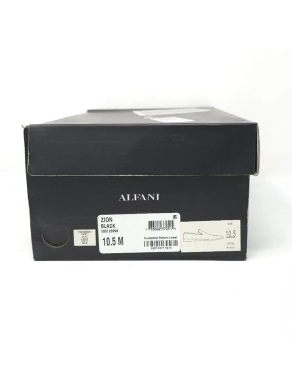 New Alfani Black Suede Slip-On Loafers Men’s 10.5M